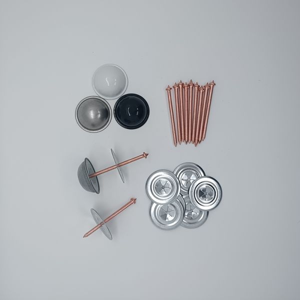 Stainless Steel Or Copper Plated CD Insulated Stud Welding Pins ISO9001 12Ga 14Ga Diameter