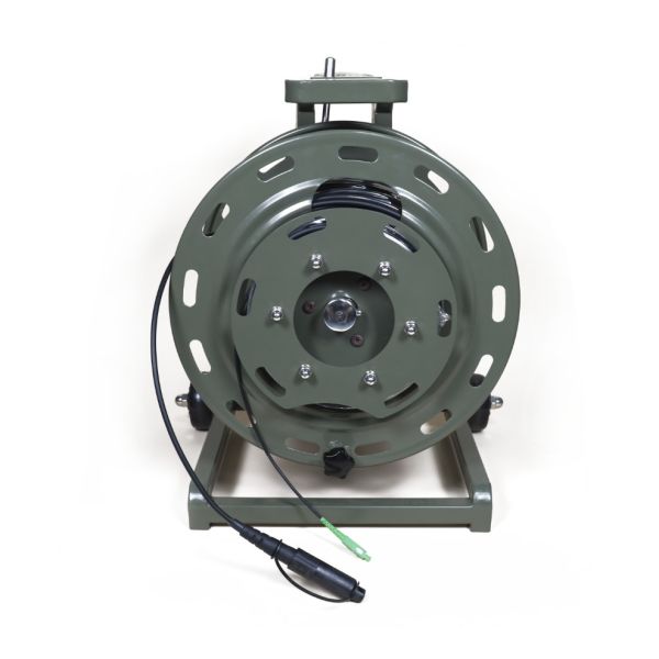 Портативный кабельный катушка с Optitap SC TPU Внешний бронированный волоконно-оптический кабель