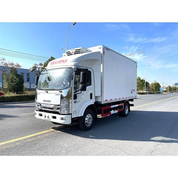                    Meat Fruit Fresh Fish Delivery Refrigerator Truck Mobile Freezer Van             
