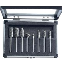 Conjunto rotativo de taladro de carburo de tungsteno para el corte preciso