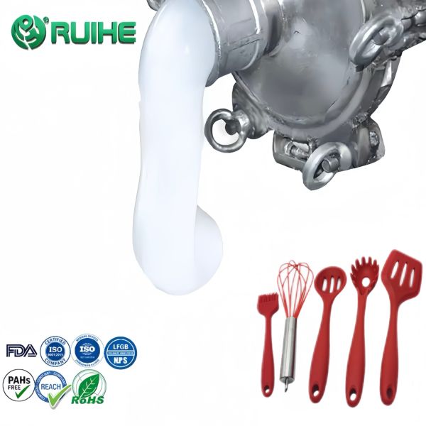 VOC Less Than 0.5% Food Grade Liquid Silicone Rubber For Kitchen Cutlery
