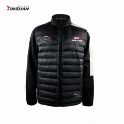 Meilleur vendeur sur mesure imprimé moto noire voiture de course porter de sport chaud homme veste