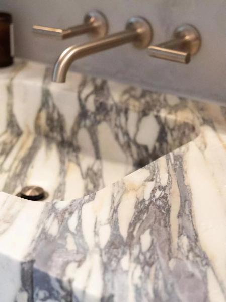 Luxury Bvlgari Purple Marble Countertop | Amethyst Surface for Kitchen & Vanity