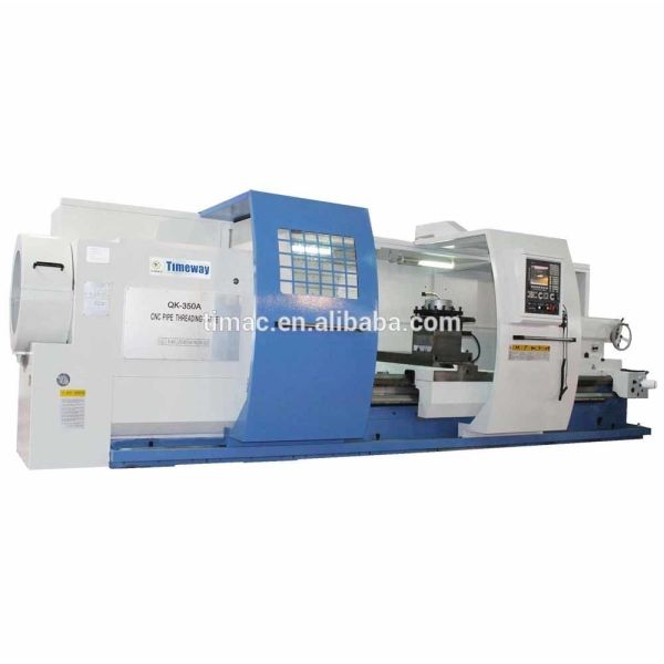 13000kg Heavy Duty CNC Oil Country Lathe for Large Bore Pipe Threading Solutions