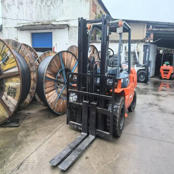 Secondhand FD50 Toyota Diesel Forklift Dealer 5 Ton