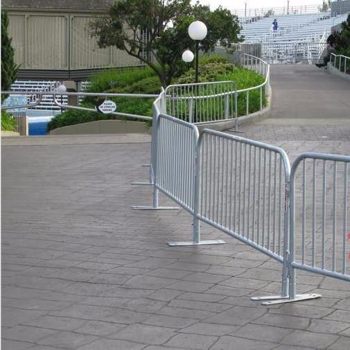 42mm O.D. Powder Coating Crowd Stopper Barricades Gates PVC Coated