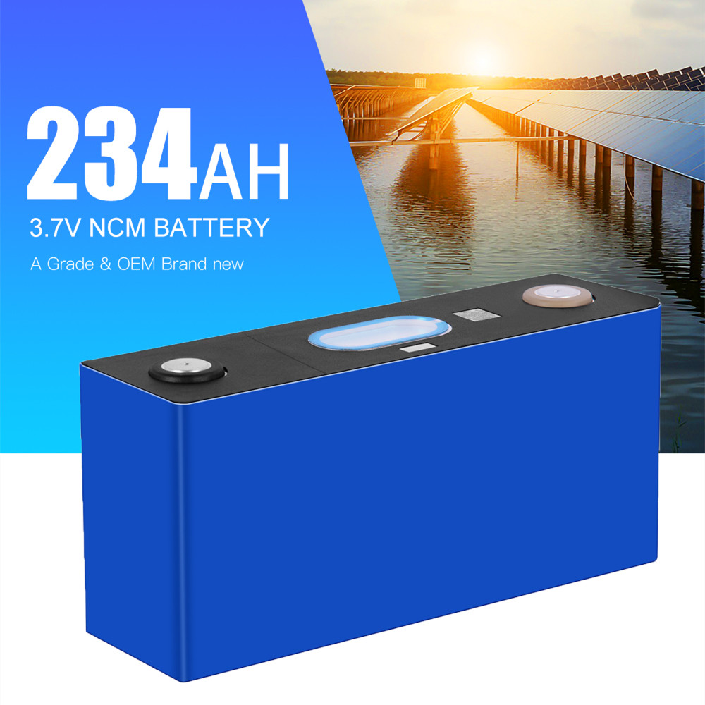 Призменная клетка батареи перезаряжаемые 3.7V ИОНА NCM LI 234AH для EV