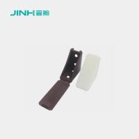 10*28mm Brackets de plástico de canto com tampa, Flat Pack Mobiliário adequado para mobiliário de armário