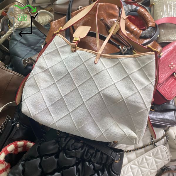 Women's Luxury Designer Leather Used Bags All Seasons Second Hand Bags Bluk Bales