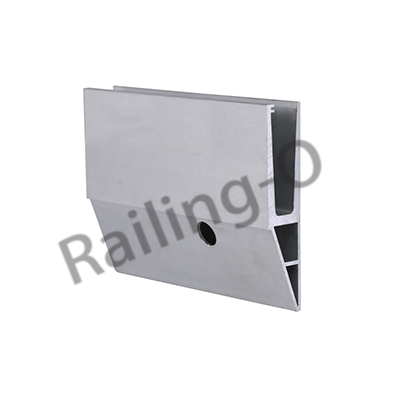 Floor Mounted  Base Channel AISI 304 316 Glass Panel Support