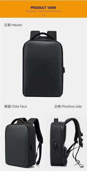 Programmable Full Color LED Light Digital Advertising Billboard Display Bag for Outdoor in Restaurant Hotel Supplies