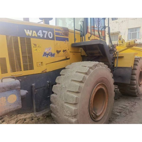 Used Japan KOMATSU Loader WA470-6 Big Loader Good Condition 7000kg