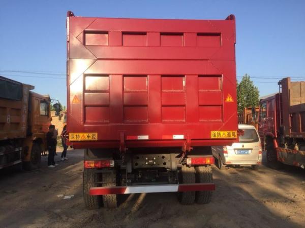 6*4 LHD Used Howo Trucks , Second Hand Dumper Trucks 2015 Year Production