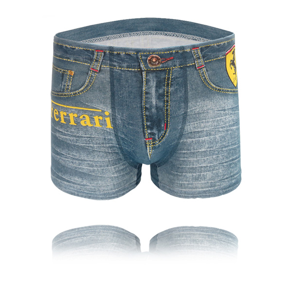 Super-short sexy cotton boxers 40 series 4 colors men boxer soft and breathable men underw