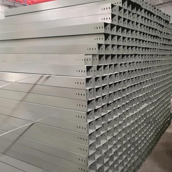 Galvanized Non Ventilated Solid Bottom Type Cable Tray  2m 3m 6m Length