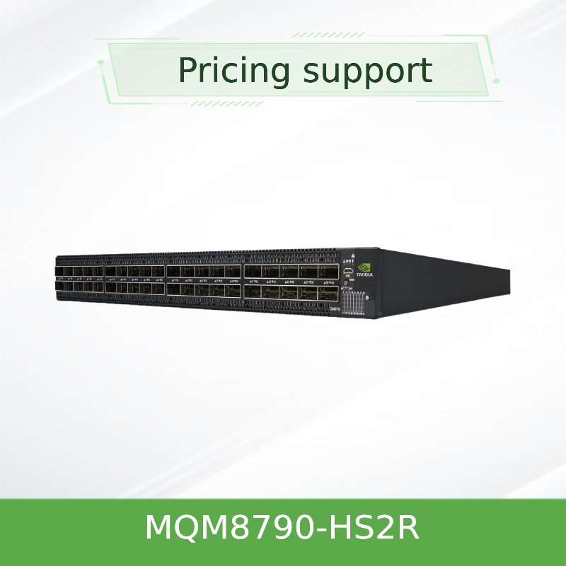 MQM8790-HS2R 200G InfiniBand Smart Switch – Unmanaged, C2P Airflow, 40x QSFP56
