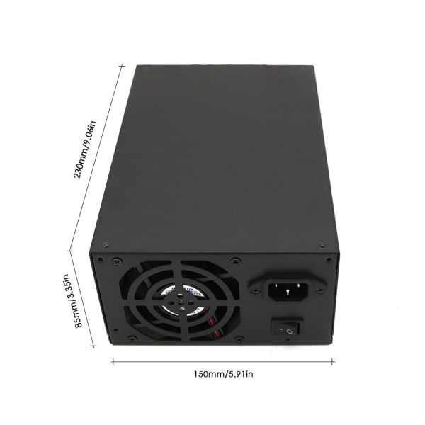 China Made  Power Supply 2000W For 8 GPU PSU ATX PSU for pc