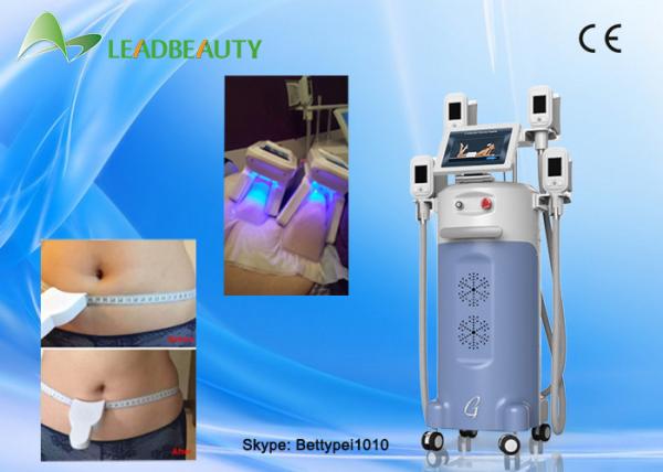 12 inch luxury champagne color medical use cryolipolysis body contouring machine