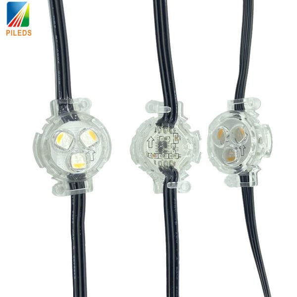 UCS2904 RGBW LED Point Light 30mm 12V Ip67 Smd 5050 For Christmas Holiday