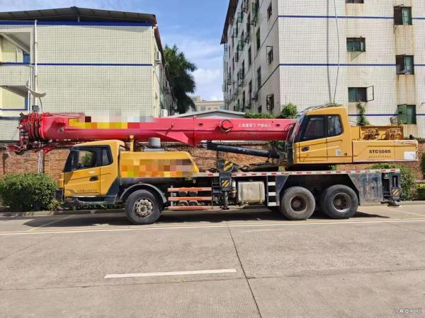 Sany 25T Cran de camion STC250S Cran d'occasion de levage lourd 2018 Cran de seconde main