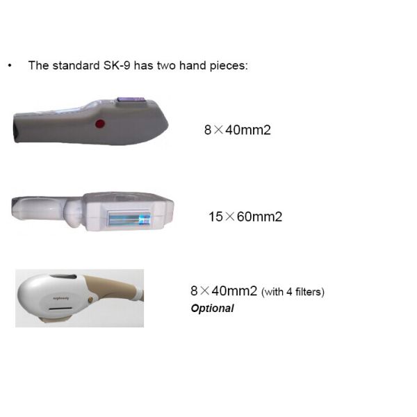 IPL RF E-light SHR Hair Removal Machine Permanent at Home two handles shr ipl