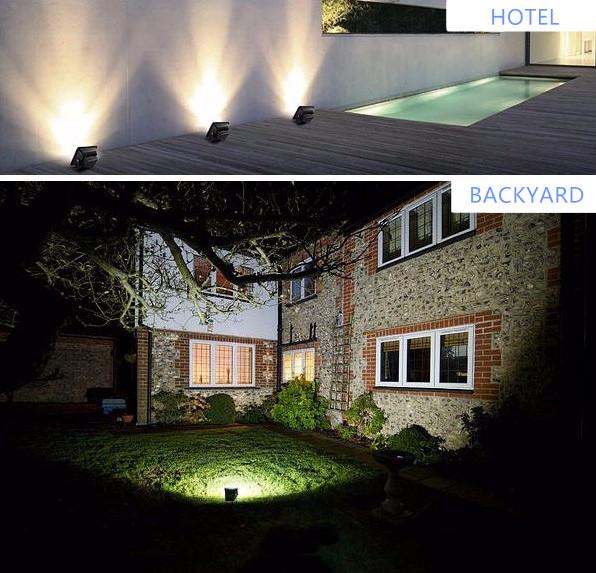 Projecteur LED plat extérieur 220 Volts 10w 20w 30w 50w 80w 100w 150w 200w Prix