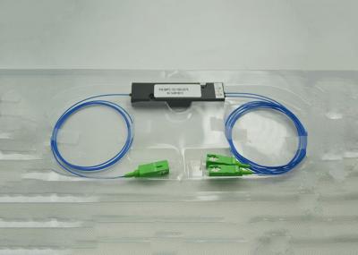 High Stability Two Way Optical Splitter Reliable With SC/APC Connector