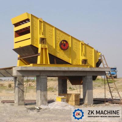 Elevada precisão material da máquina da tela de vibração da protuberância pequena grande volume do processo