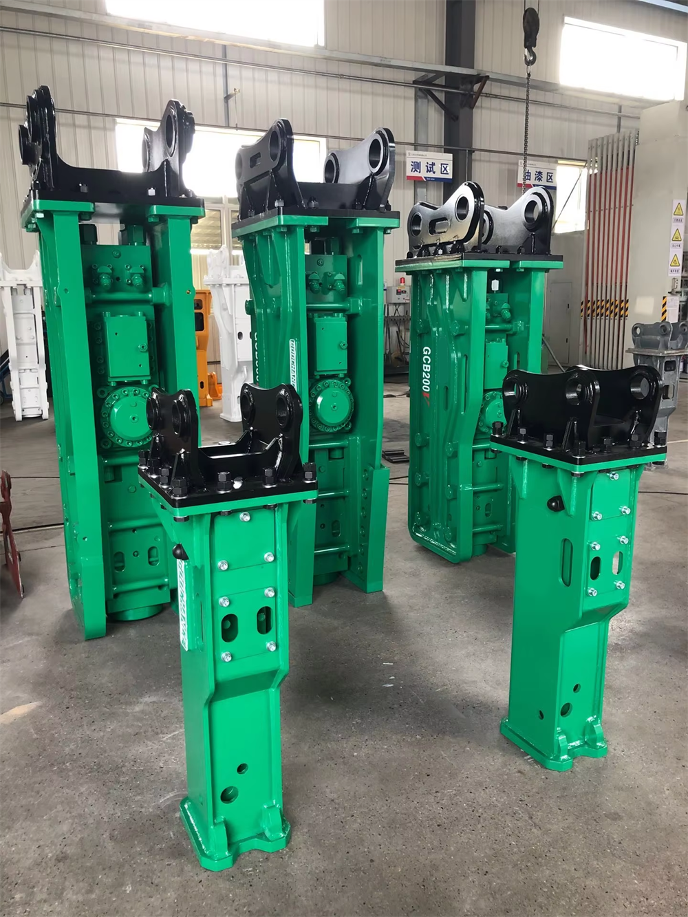 Construction urbaine Excavateur hydraulique Casse-roche Marteau 20CrMo acier allié