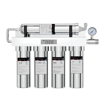 Stainless Steel 5 Stages Water Filter Household UF Drink Tap Water Purifier