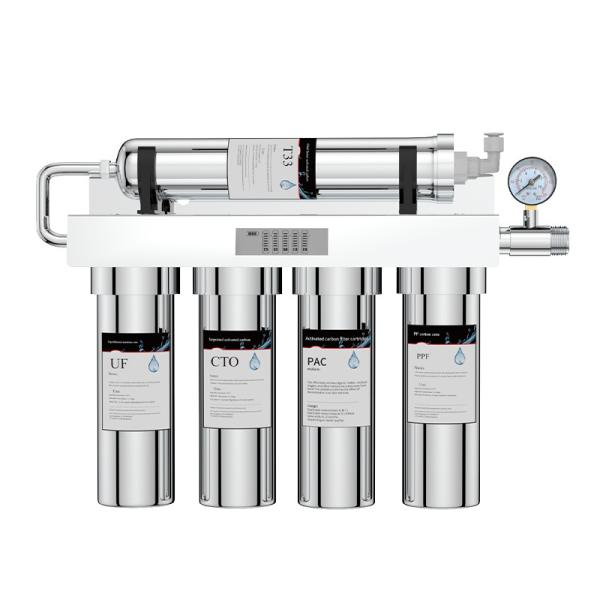 Stainless Steel 5 Stages Water Filter Household UF Drink Tap Water Purifier