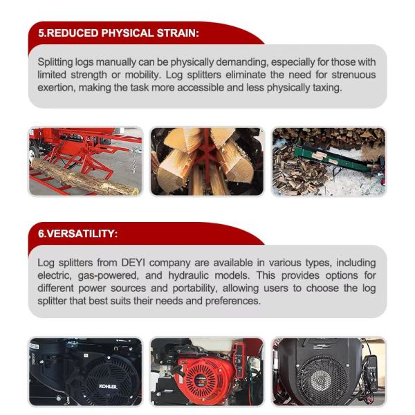 30 ton petrol wood splitter gasoline hydraulic kinetic log splitter cylinder fire wood processor