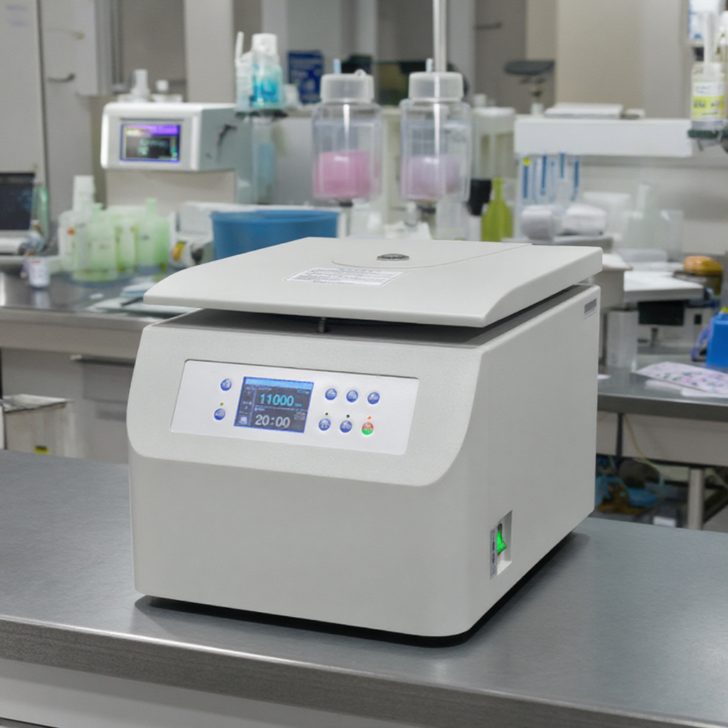 CL-CenLee18K LCD/LED 18500rpm 12x1.5ml Benchtop High Speed Micro Centrifuge Machine for Clinical and Medical Examination