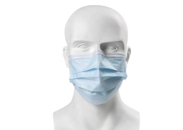 Eco Friendly Disposable Medical Mask , Non Woven Disposable Face Mask ISO 13485