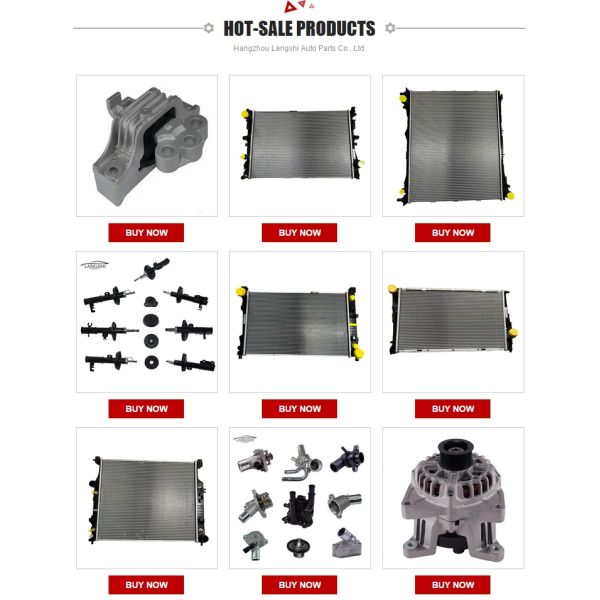 HONDA Fit City Алюминиевый радиатор Пластиковый резервуар для воды 19010RC3H01 Система охлаждения автозапчастей