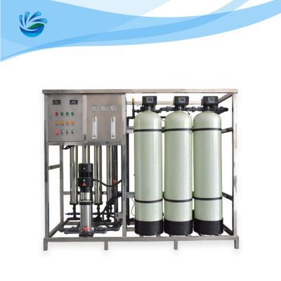 Uma máquina da purificação de água da planta de tratamento da água do RO da fase para a água boa