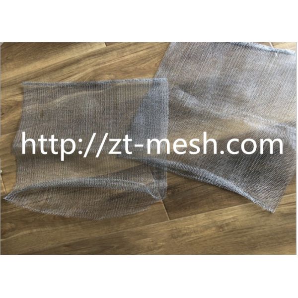 Stainless Steel Knitted Wire Mesh Durable Flexible Material Ideal for Filtration Separation