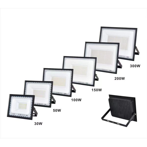 300w LED Flood Lamp AC85-265V Aluminum tempered glass Material IP65 SMD