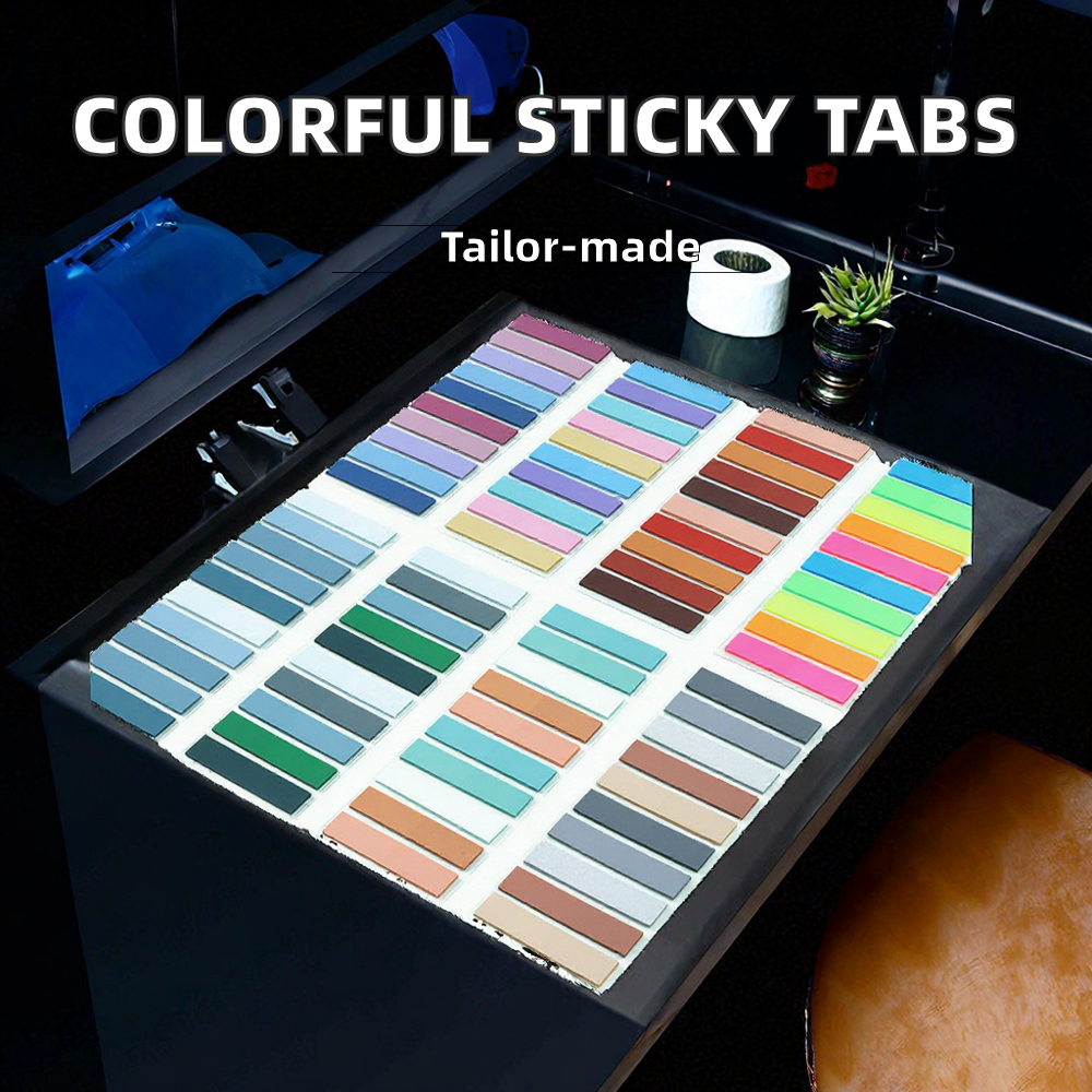 High Quality Waterproof Sticky Notes Index Tab Wholesale Promotion Colourful Memo Pads