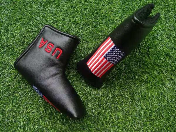 club cover , Golf head cover , USA golf head cover , putter headcover ,  USA headcover