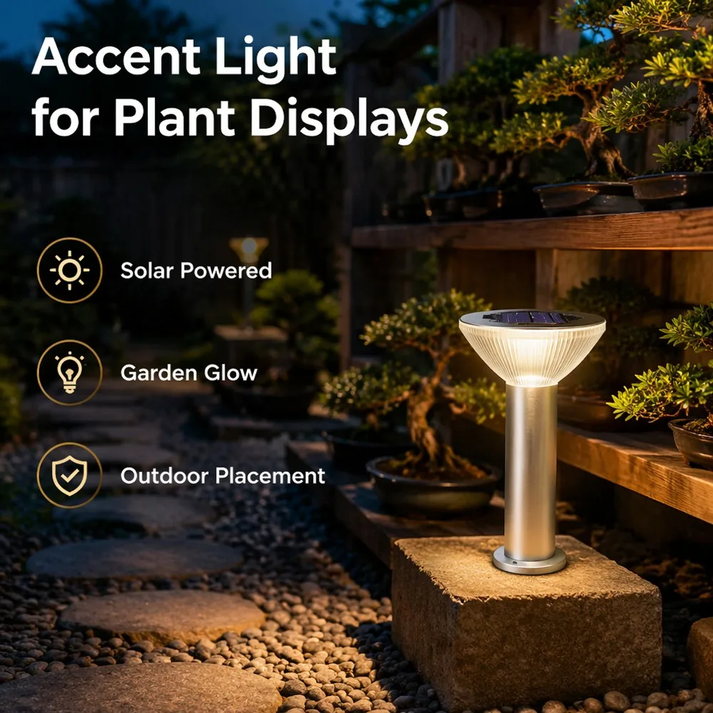 Multi Mount Solar LED Garden Light IP65 Waterproof Wide Coverage for Parks Pathways