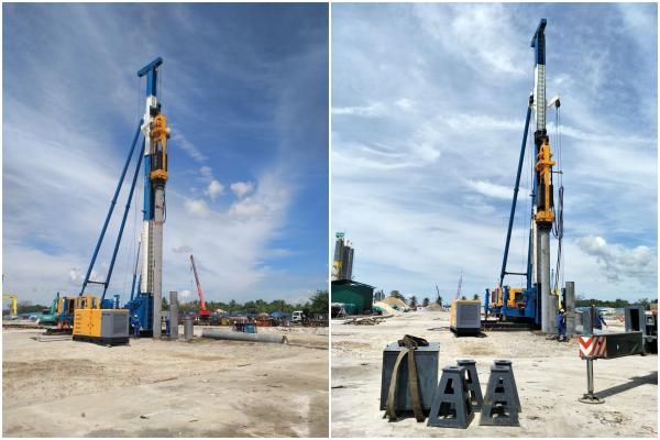 High Effciency Hydraulic Jack Hammer Crawler Walking Movement Type