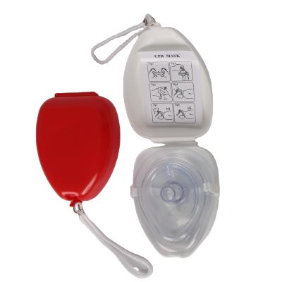Protetor de cara cardiopulmonar de formação médico atlético da máscara de respiração do CPR do salvamento das fontes
