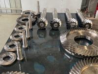 Duração de vida útil Anti óleo Espiral Bevel Gear Grande tamanho Superfície polida
