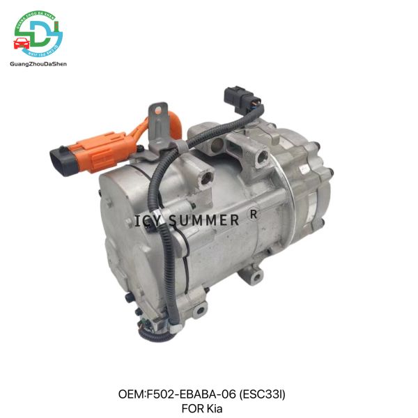 F502-EBABA-06 EV Car AC Compressor Electric Automotive AC Compressor ESC33I For Kia