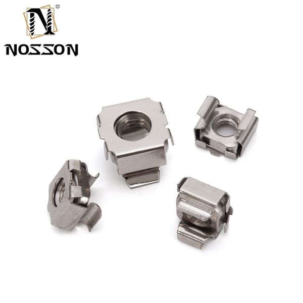 Metric Measurement System Polished 304 Stainless Steel Cabinet Floating Nut for Improved Functionality in General Industry