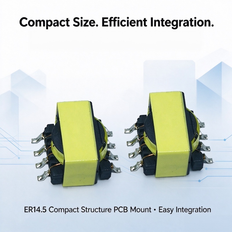 ER14.5 High Frequency Power Transformer PCB Mount for SMPS Power Supply