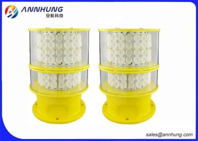 Luz de advertência emitindo-se do vermelho de IP67 AC220V 60W/a branca da cor dos aviões