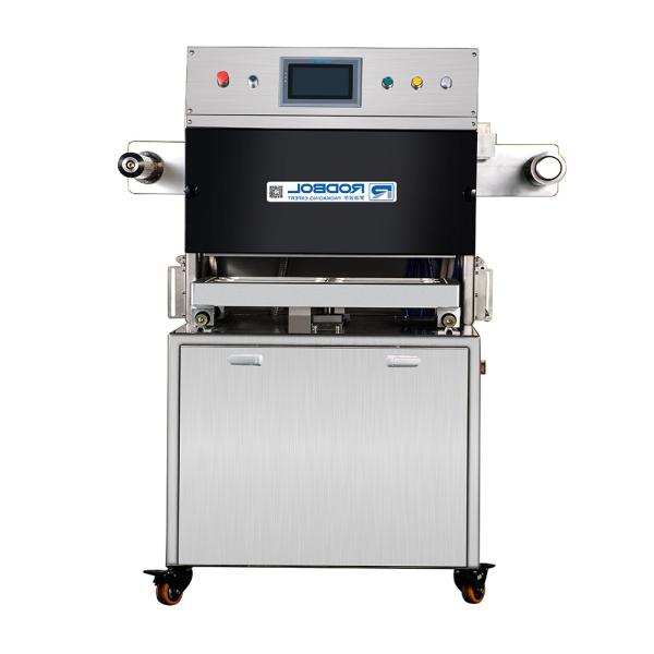 Semi Automatic Skin Packaging Machine Heavy Duty Vacuum Sealer For Seafood