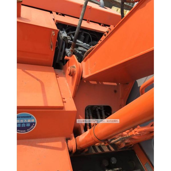 Japan Secondhand Hitachi Excavators Ex100WD Wheel Excavator Used Tyre Excavator